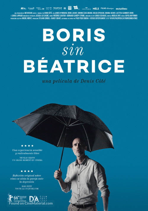 Boris sans B&eacute;atrice - Spanish Movie Poster