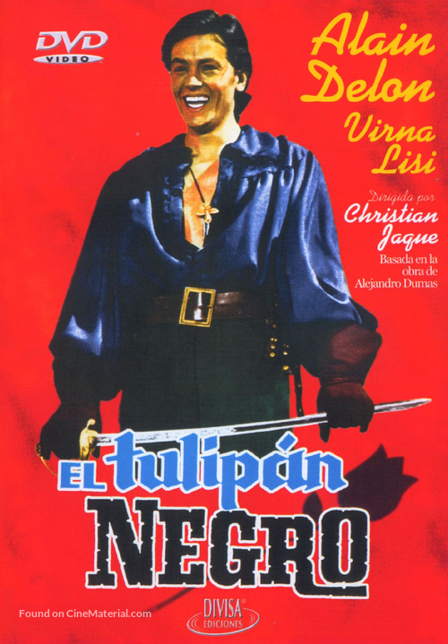 La tulipe noire - Spanish DVD movie cover