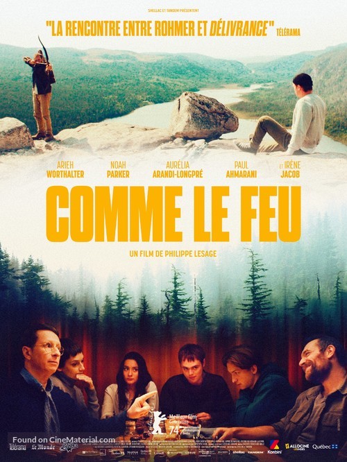 Comme le feu - French Movie Poster