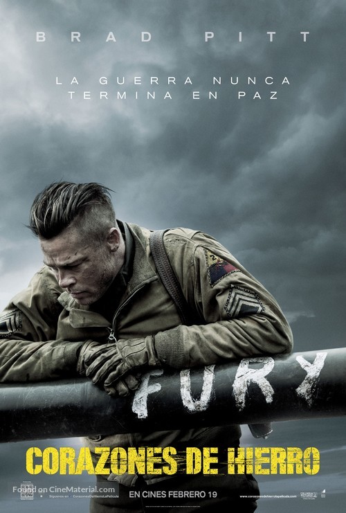 Fury - Mexican Movie Poster
