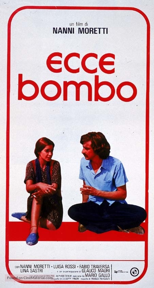 Ecce bombo - Italian Movie Poster