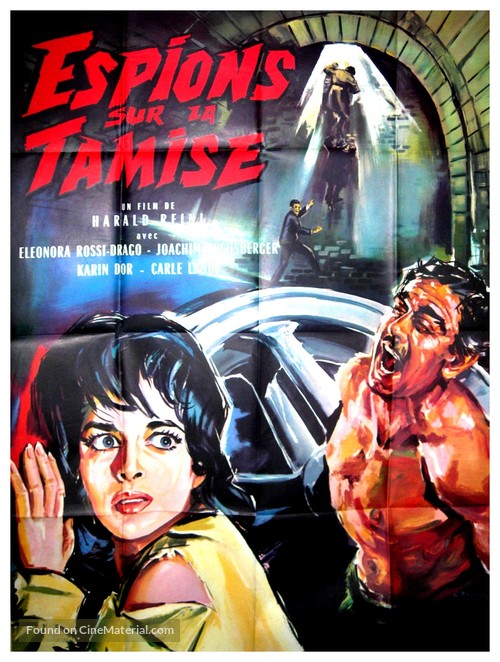 Der Teppich des Grauens - French Movie Poster