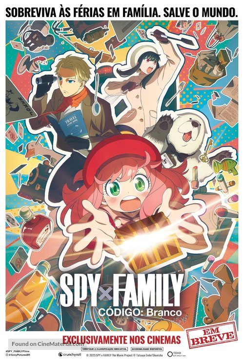 Gekijoban Spy x Family Code: White - Brazilian Movie Poster