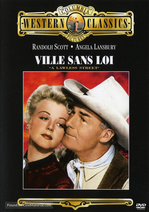 A Lawless Street - French DVD movie cover