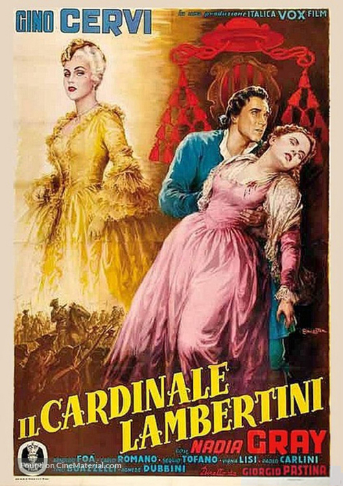 Il cardinale Lambertini - Italian Movie Poster