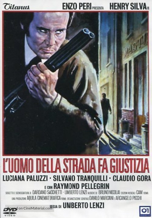 L&#039;uomo della strada fa giustizia - Italian DVD movie cover