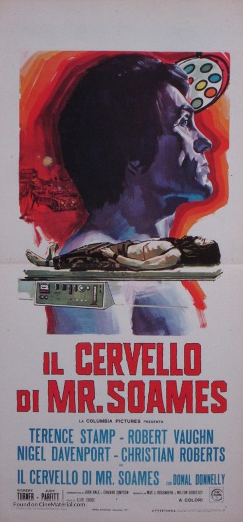 The Mind of Mr. Soames - Italian Movie Poster