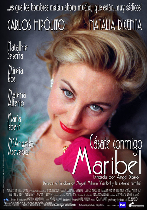 C&aacute;sate conmigo, Maribel - Spanish poster