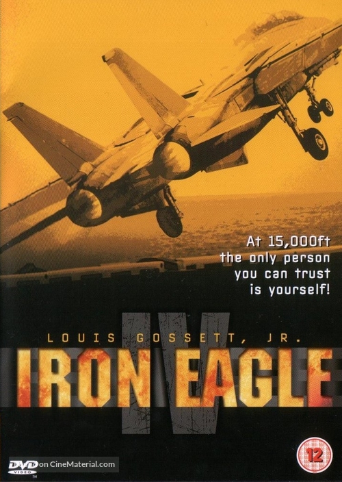 Iron Eagle IV - British Movie Cover