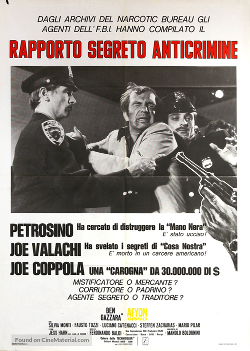 Afyon oppio - Italian Movie Poster