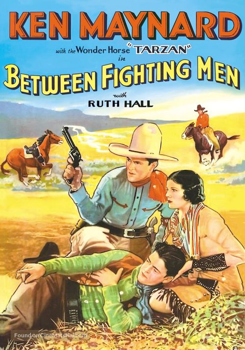 Between Fighting Men - DVD movie cover