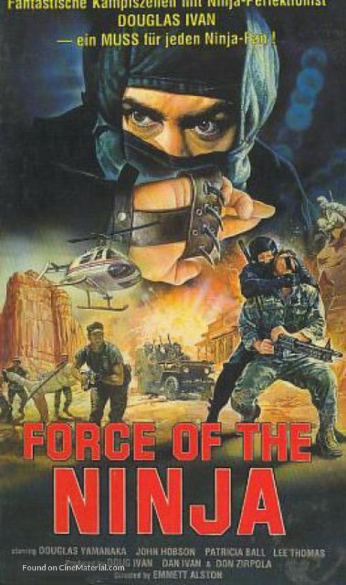 Force of the Ninja - French VHS movie cover