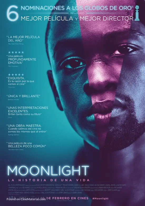 Moonlight - Spanish Movie Poster