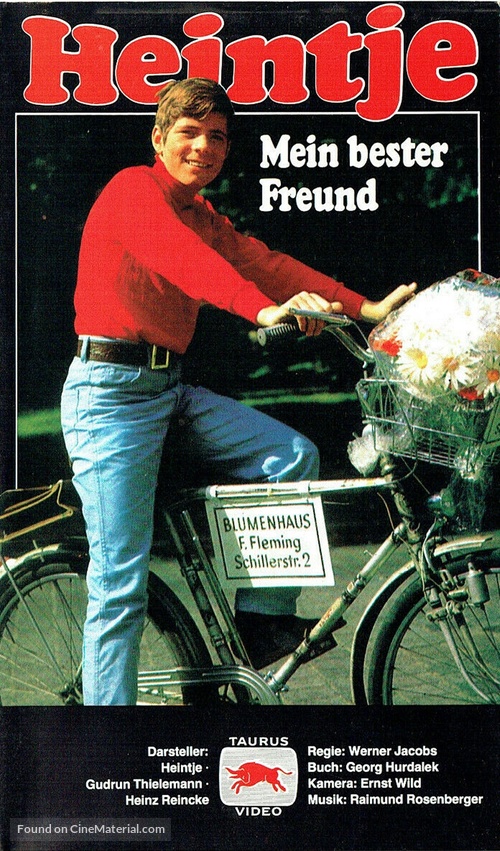 Heintje - Mein bester Freund - German VHS movie cover