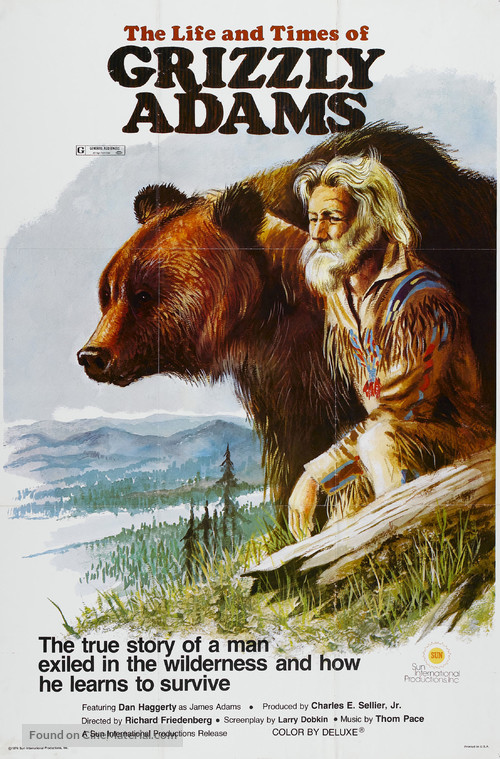 The Life and Times of Grizzly Adams - Movie Poster