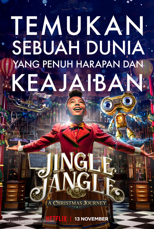 Jingle Jangle: A Christmas Journey - Indonesian Movie Poster