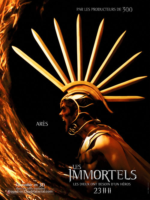 Immortals - French Movie Poster