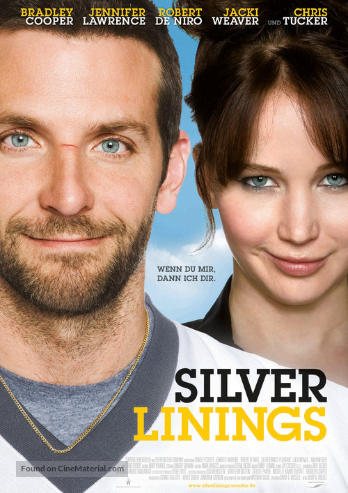 Silver Linings Playbook - German Movie Poster
