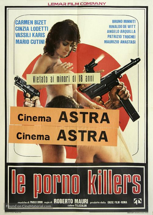 Le porno killers - Italian Movie Poster