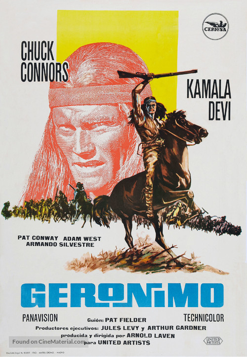Geronimo - Spanish Movie Poster