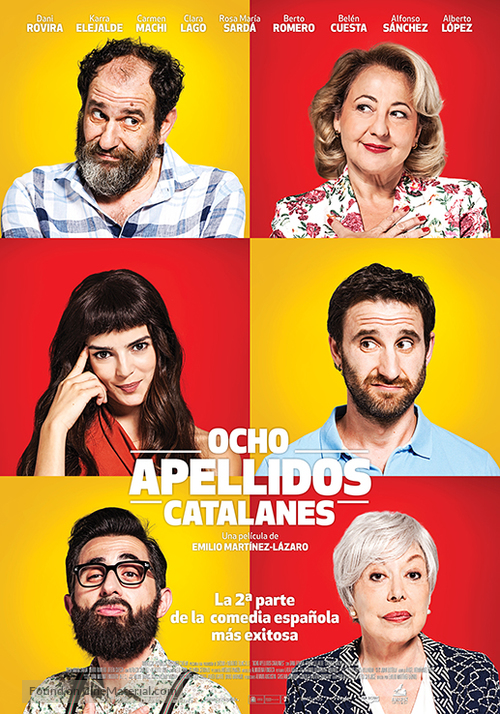 Ocho apellidos catalanes - Mexican Movie Poster