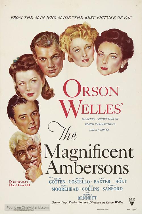 The Magnificent Ambersons - Movie Poster