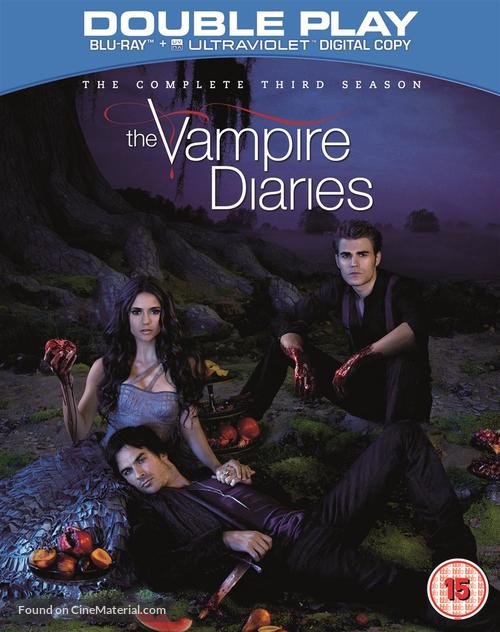 &quot;The Vampire Diaries&quot; - British Blu-Ray movie cover