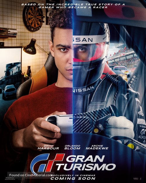 Gran Turismo - Irish Movie Poster