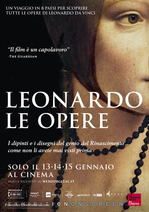 Leonardo: The Works - Italian Movie Poster