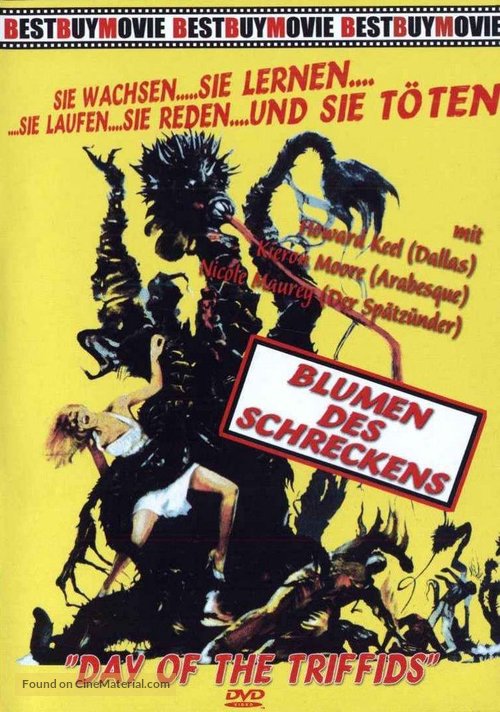 The Day of the Triffids - German DVD movie cover