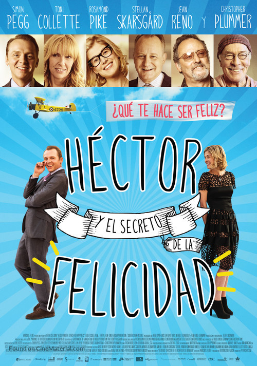 Hector and the Search for Happiness - Spanish Movie Poster