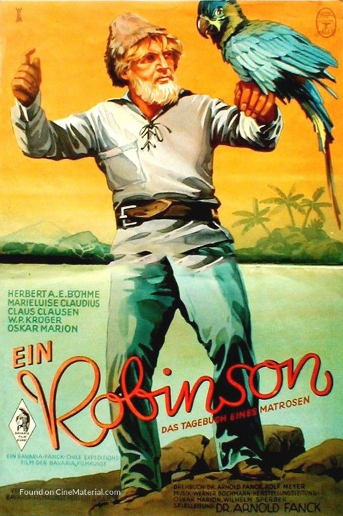 Ein Robinson - German Movie Poster