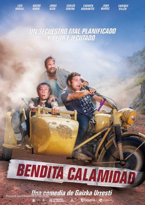 Bendita calamidad - Spanish Movie Poster