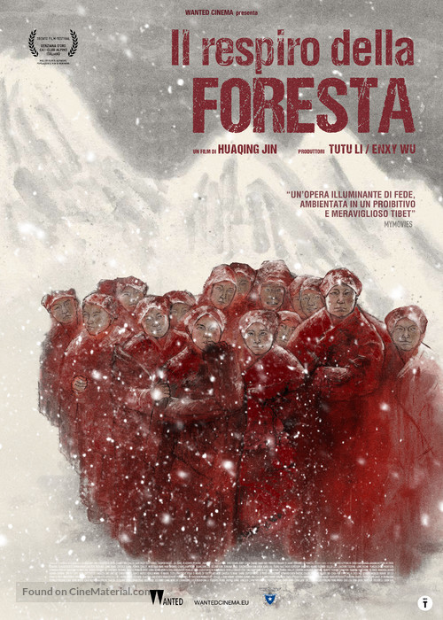 Dark Red Forest - Italian Movie Poster