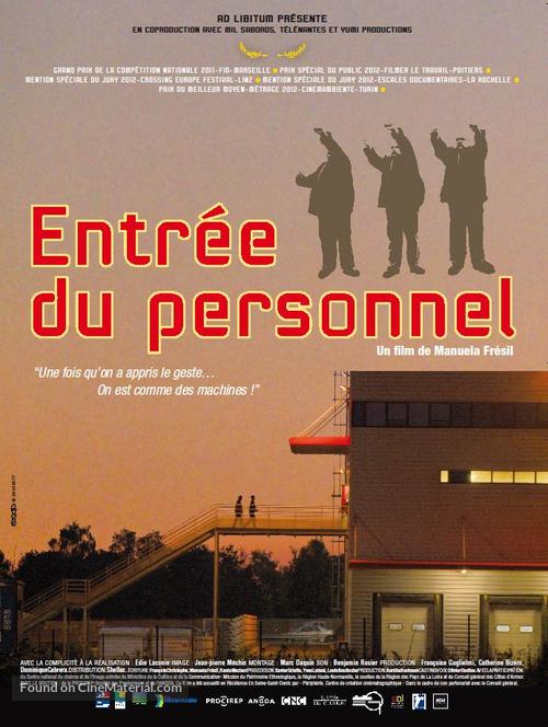 Entr&eacute;e du personnel - French Movie Poster