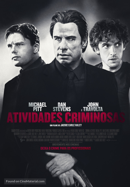 Criminal Activities - Portuguese Movie Poster