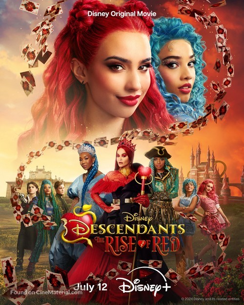 Descendants: The Rise of Red - Movie Poster