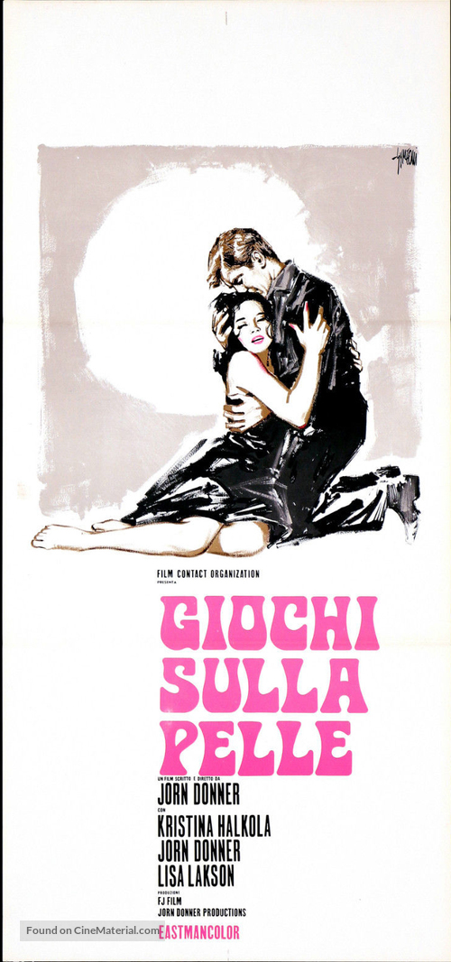 Mustaa valkoisella - Italian Movie Poster