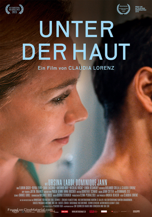 Unter der Haut - Swiss Movie Poster
