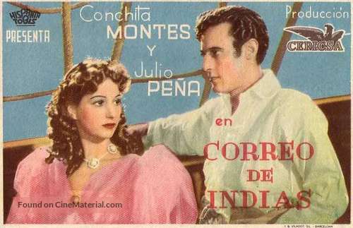 Correo de Indias - Spanish Movie Poster