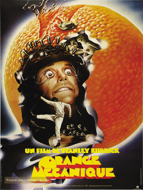 A Clockwork Orange - French Movie Poster