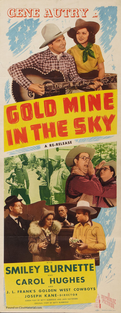 Gold Mine in the Sky - Movie Poster