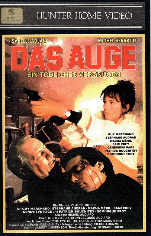 Mortelle randonn&eacute;e - German VHS movie cover
