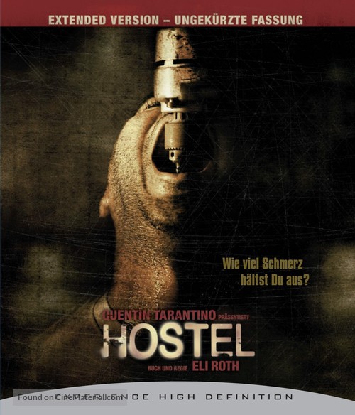 Hostel - German Blu-Ray movie cover