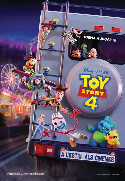 Toy Story 4 - Andorran Movie Poster