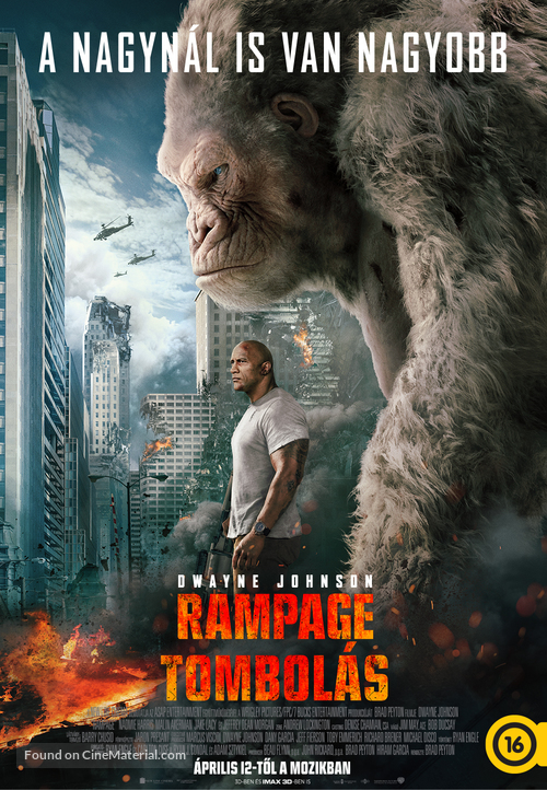 Rampage - Hungarian Movie Poster