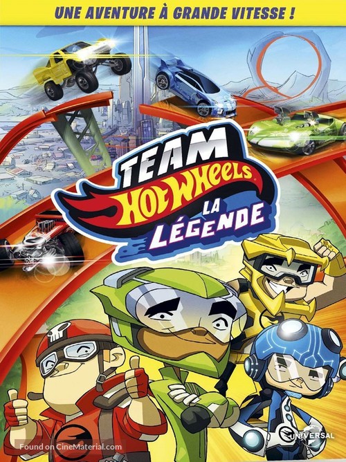 Team Hot Wheels: The Origin of Awesome! - French Movie Cover