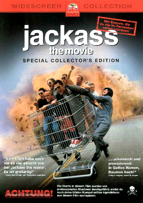 Jackass: The Movie - German Movie Cover