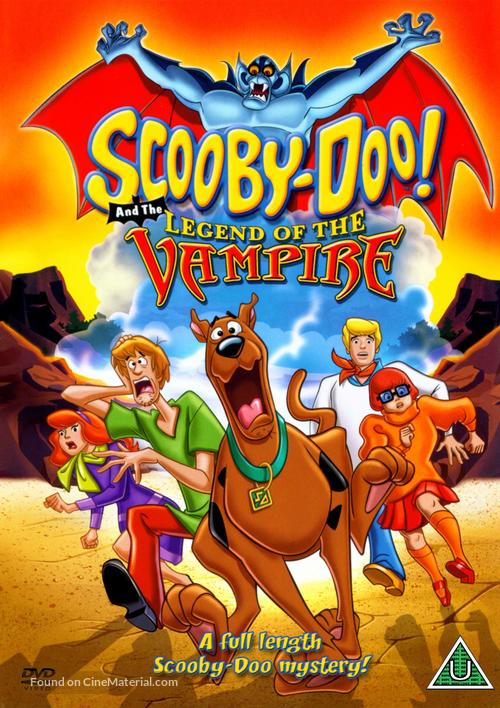 Scooby-Doo and the Legend of the Vampire - Danish DVD movie cover