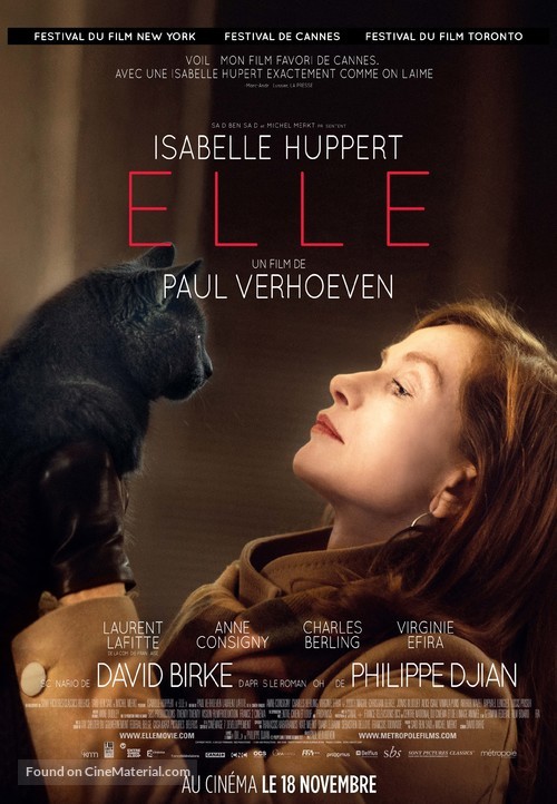 Elle - Canadian Movie Poster